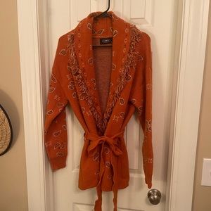 Fringe sweater